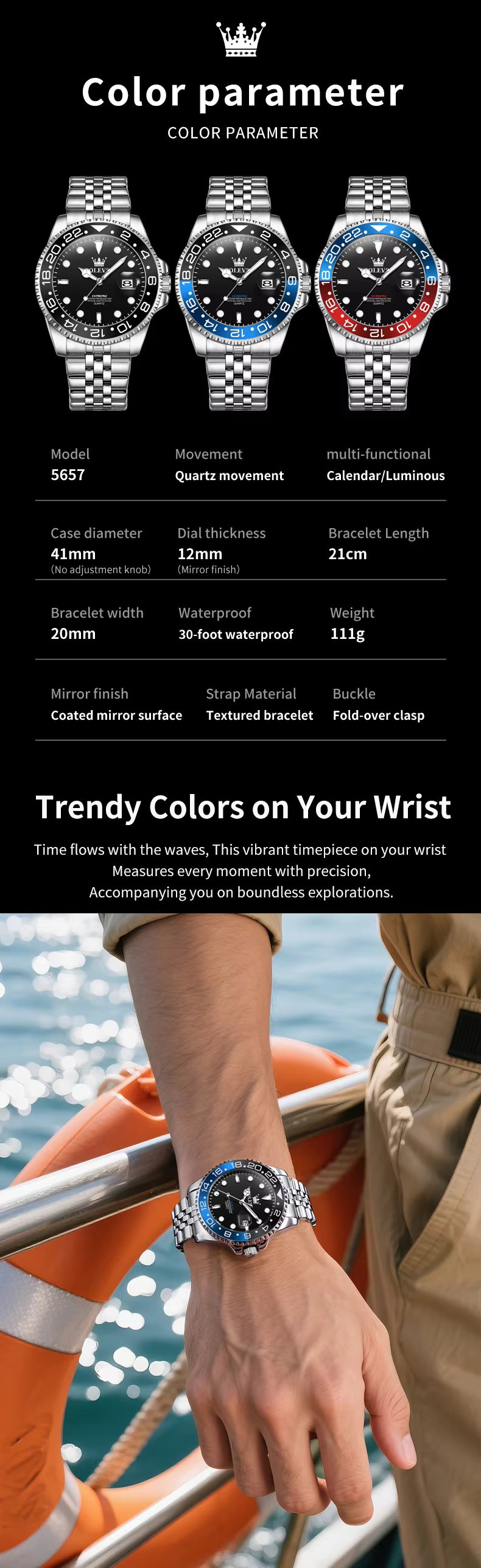ORYN DIAL brings elegance to timepieces & jewelry